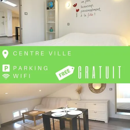 Parking Rue Gratuit Centre Wifi Offert *